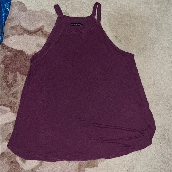 Abercrombie & Fitch Pink and Purple Tank Tops - Picture 6 of 6